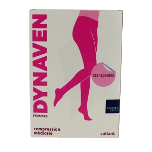 Sigvaris Dynaven Transparent Collant Confort Classe 2 Noir Normal M