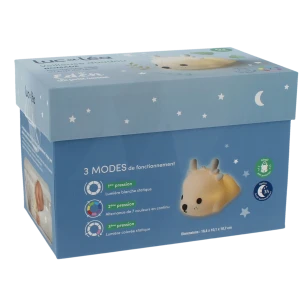Luc Et Lea Coffret Veilleuse Petit Renne