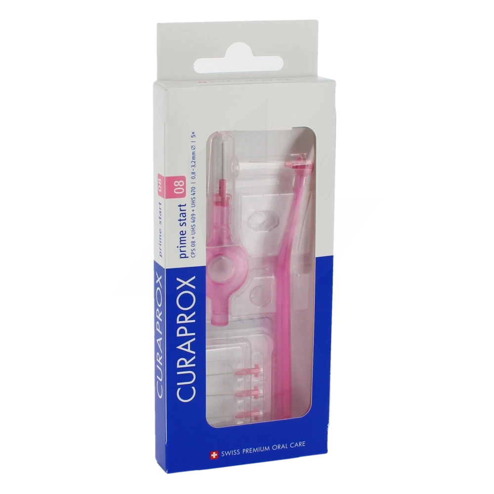 Curaprox Cps 08 Prime Start Brossette Inter-dentaire Rose B/5