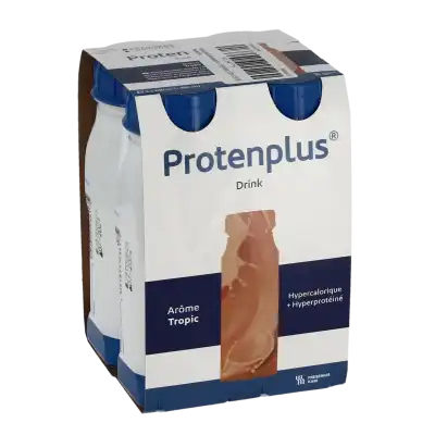 Protenplus Drink Nutriment Hyperprotéiné Tropic 4bouteilles/200ml à SAINT-CYR-SUR-MER