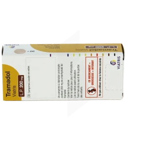 Tramadol Viatris Lp 200 Mg, Comprimé à Libération Prolongée