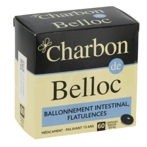 Charbon De Belloc 125 Mg Caps Molle B/60