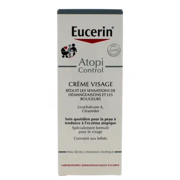 Eucerin Atopicontrol Visage Crème Calmante T/50ml