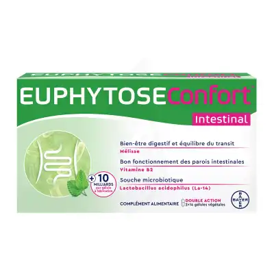 Euphytose Confort® Intestinal Gélules B/28 à Paris