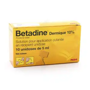 Betadine Dermique 10 % S Appl Cut En Récipient Unidose 10unid/5ml à Concarneau