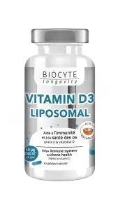 Biocyte Vitamine D3 Liposomal Gélules B/30 à Aubervilliers