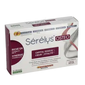 Sérélys Osteo Gélules B/30 à Cambrai