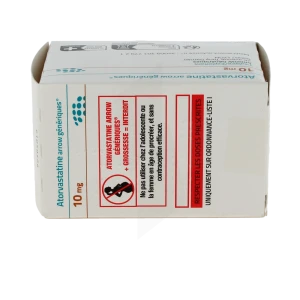 Atorvastatine Arrow Generiques 10 Mg, Comprimé Pelliculé