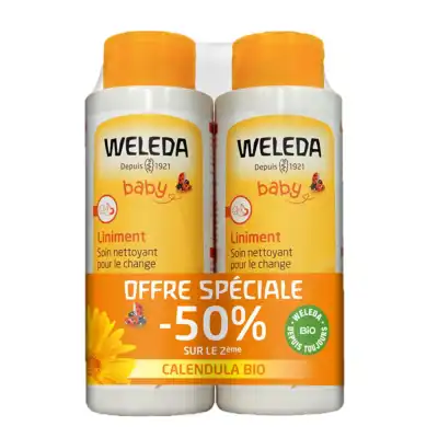 Weleda Bébé Liniment Nettoie Et Protège Calendula 2fl/400ml à Mérignac