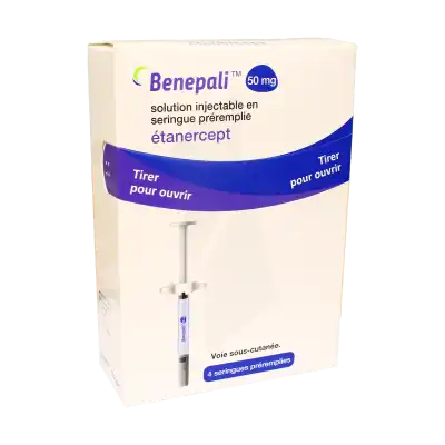 BENEPALI 50 mg, solution injectable en seringue préremplie