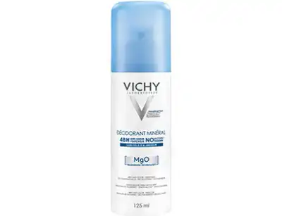 Vichy Déodorant Sans Sels D'aluminium 48h Spray/125ml à CLERMONT-FERRAND