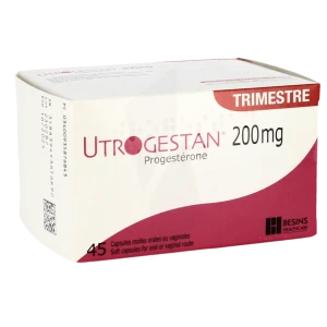 Utrogestan 200 Mg, Capsule Molle Orale Ou Vaginale