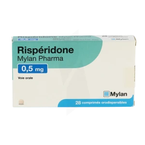 Risperidone Viatris 0,5 Mg, Comprimé Orodispersible