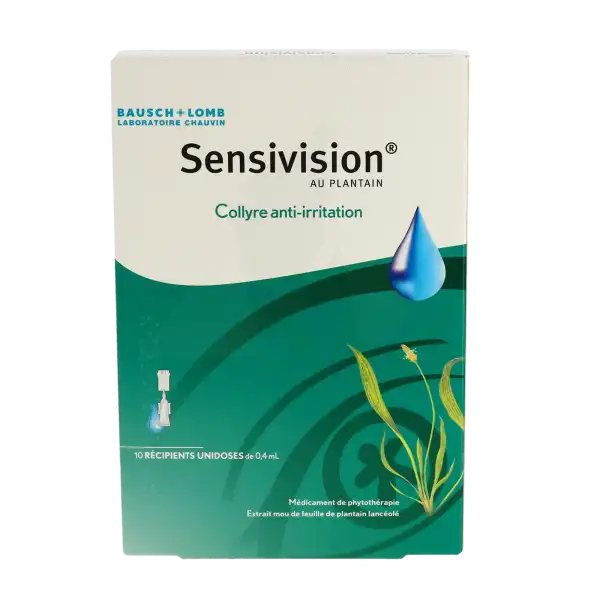 Sensivision Plantain, Collyre 10 Unidoses 0ml4