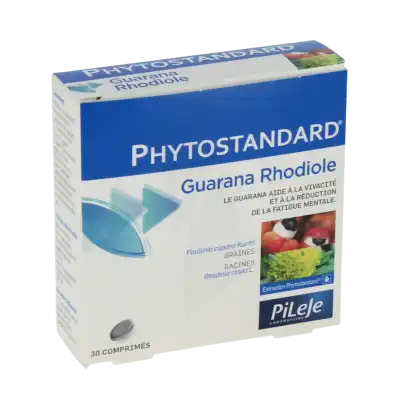 Pileje Phytostandard - Guarana / Rhodiole 30 Comprimés à Lomme