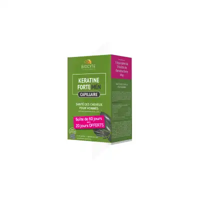 Biocyte Kératine Men Gélules 3B/40