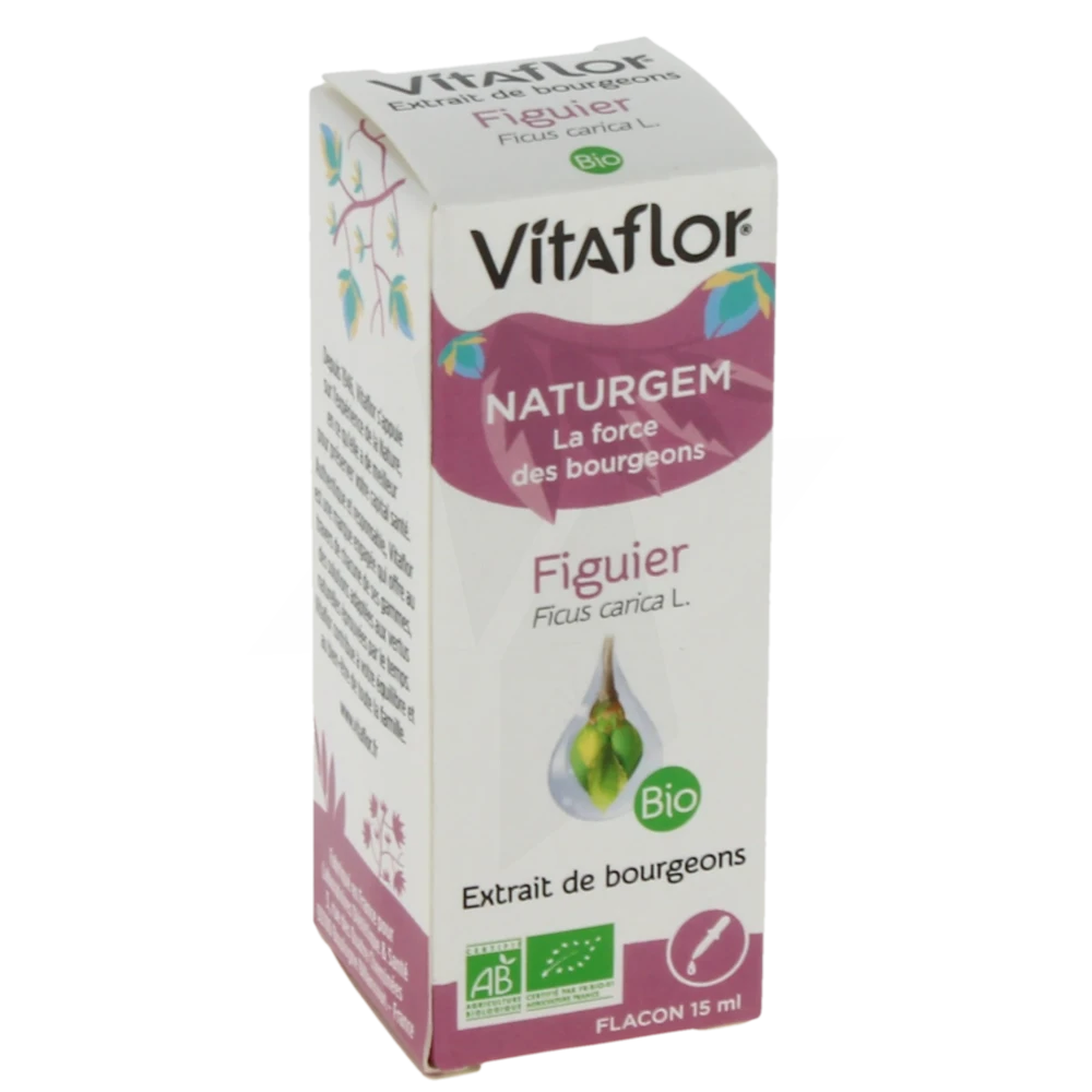 Bourgeons Figuier Vitaflor Bio, Fl 15 Ml