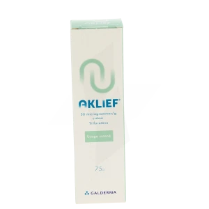 Aklief 50 Microgrammes/g, Crème