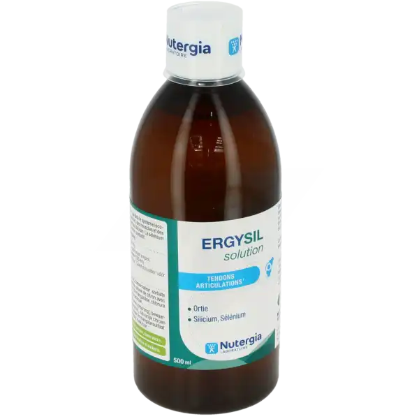 Ergysil Silicium Organique Anti-oxydant Solution Buvable Fl/500ml