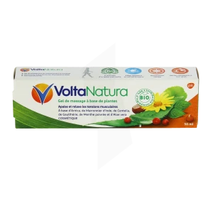 Voltanature Gel De Massage Plantes Bio T/50ml