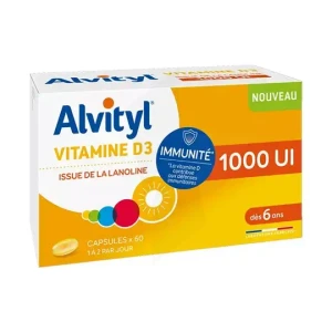 Alvityl Vitamine D3 1000 Ui Caps B/60