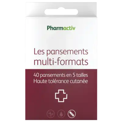 Pharmactiv Pansement Multi-formats 5 Tailles B/40 à Blaye