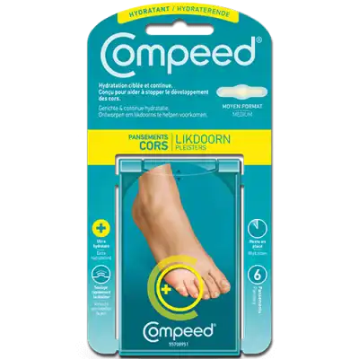 Compeed Soin Du Pied Pansements Hydratant Cors B/6 à Talence