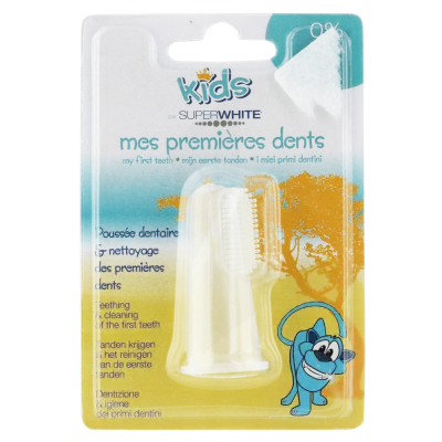 Superwhite Kids Doigt Silicone De Massage à Bordeaux