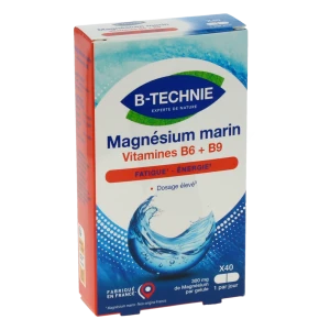 Aquatechnie Magnésium Marin B6 Gél B/40