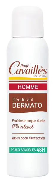 Rogé Cavaillès Déo Dermato Déodorant Homme Anti-odeurs 48h Spray/150ml