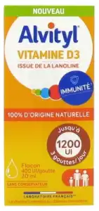 Alvityl Vitamine D3 Solution Buvable Fl Compte-gouttes/20ml à VITROLLES