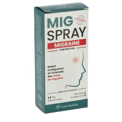 Migspray Spray Anti-migraine Fl/15ml à Saint-Priest