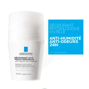 La Roche Posay Déodorant Peaux Sensibles 24h 2roll-on/50ml