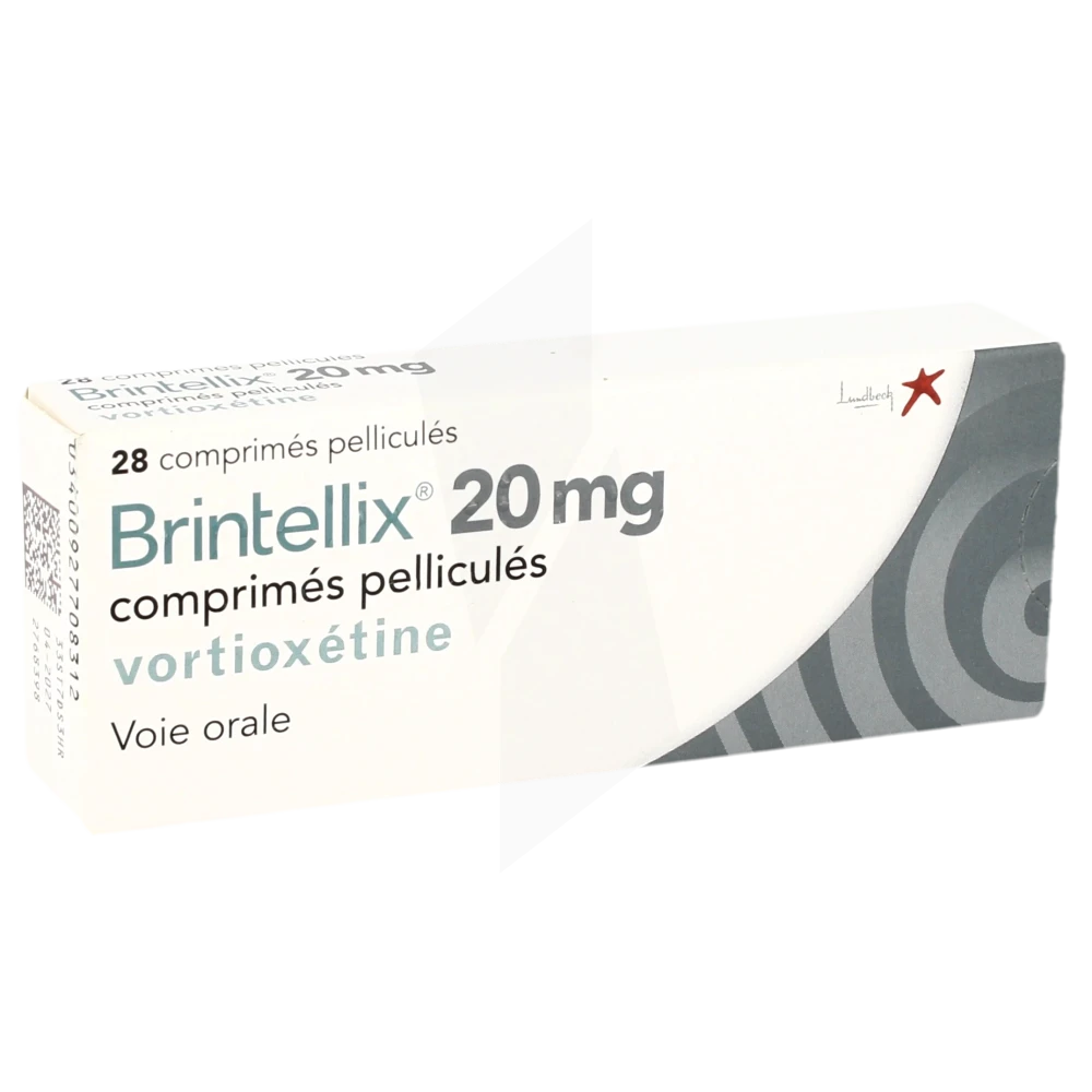 Brintellix 20 Mg, Comprimé Pelliculé