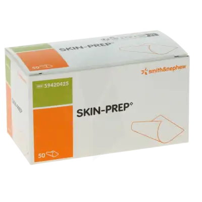 Skin Prep Lingette Protection Cutanée B/50 à VALENCE