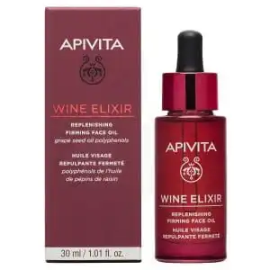 Apivita - Wine Elixir Huile Visage Raffermissante Avec Huile De Pépins De Raisin Polyphénol 30ml à Vaulx-en-Velin
