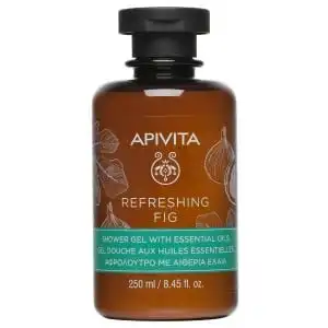 Apivita - Refreshing Fig Gel Douche Aux Huiles Essentielles Avec Figue 250ml à Carcans