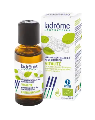 Ladrôme Huiles Essentielles pour Diffusion Vitalité 30ml
