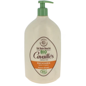 Roge Cavailles Gel Bain Douche Macadamia Bio Fl Pompe/1l