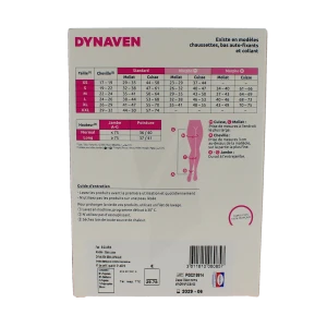 Sigvaris Dynaven Semi-opaque Bas Auto-fixants Classe 2 Femme Beige Normal Xxl