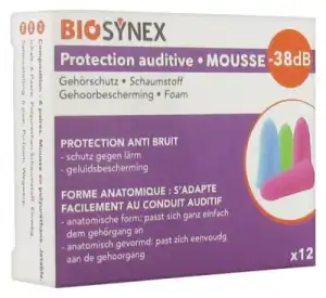 Biosynex Protection Auditive Mousse B/12 à Saintes