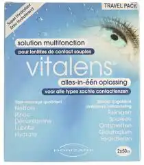 Vitalens Travel Solution Multifonction Pour Lentilles De Contact  Pack à MONTPELLIER