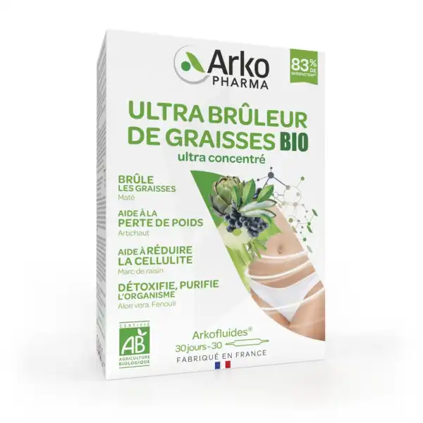 Arkofluide Bio Ultraextract S Buv Ultra BrÛleur De Graisses 30amp/10ml