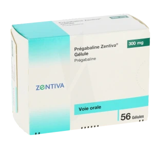 Pregabaline Zentiva 300 Mg, Gélule