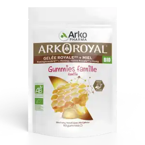 Acheter Arkopharma Arkoroyal Gummies Famille Bio Pot/60 à Montricoux