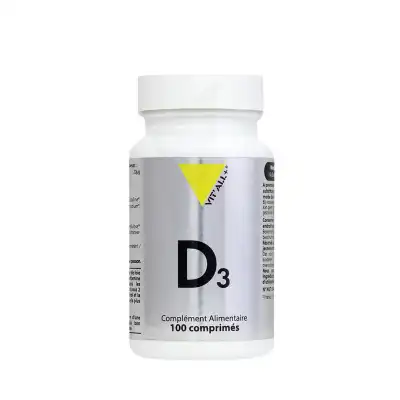 Vitall+ Vitamine D3 800 Ui Comprimés B/100 à Antibes
