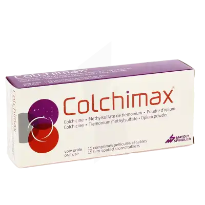 Colchimax, Comprimé Pelliculé Sécable à POITIERS