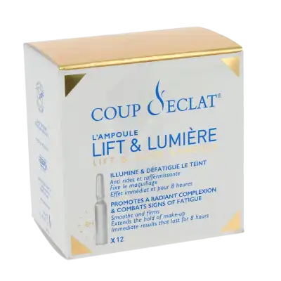 Coup D'éclat Lift & Lumière Solution 12 Ampoules/1ml à Bordeaux