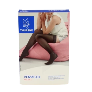 Thuasne Venoflex Secret 2 Chaussette Femme Beige Bronzant T1l