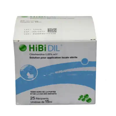 Hibidil, Solution Pour Application Locale, Stérile à HEROUVILLE ST CLAIR